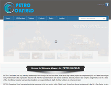 Tablet Screenshot of petrooilfield.com